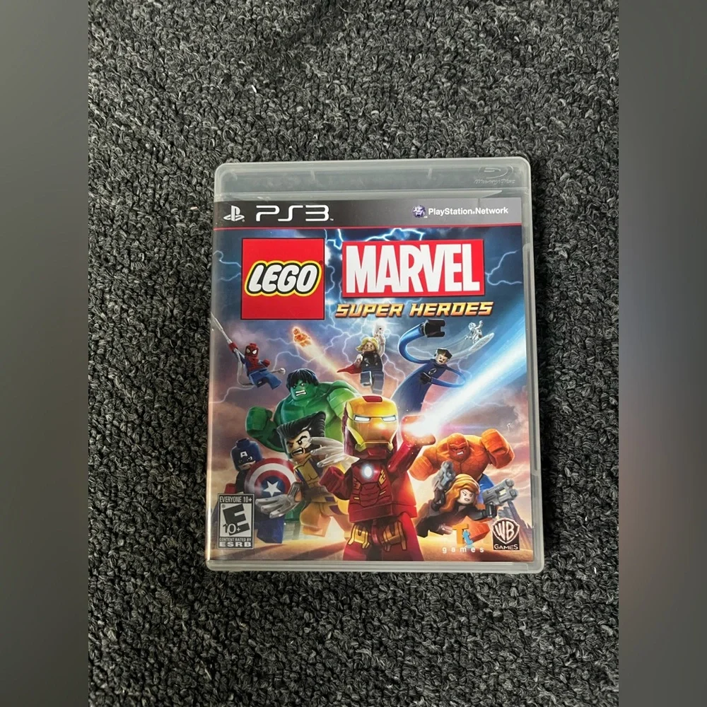 LEGO Marvel Super Heroes Sony Playstation 3 2013 TESTED=WORKING